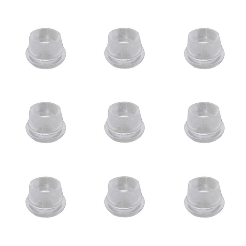 Fielect 50Pcs Rubber Grommet 7mm Inner Dia Oil Resistant Armature Rubber Grommets for Wiring Cable Transparent - Image 1